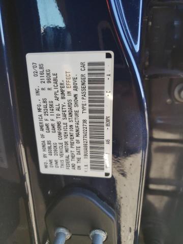 Photo 11 VIN: 19UUA66277A022738 - ACURA TL 