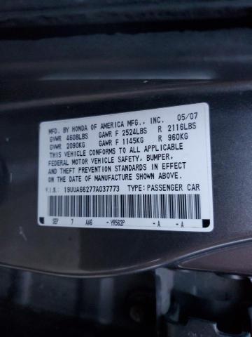 Photo 11 VIN: 19UUA66277A037773 - ACURA TL 