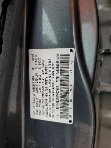 Photo 11 VIN: 19UUA66278A003804 - ACURA TL 