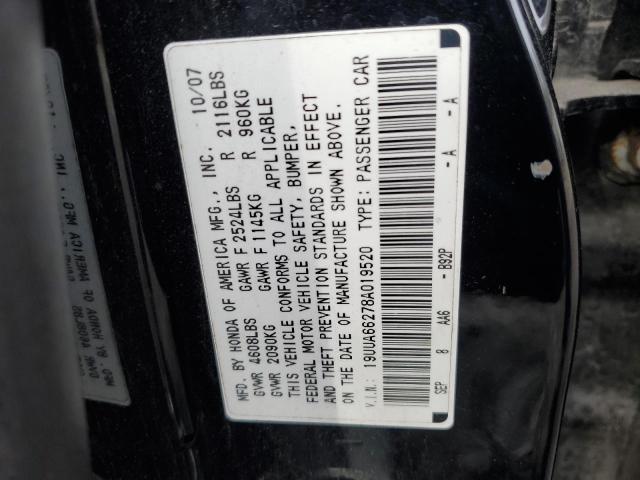 Photo 11 VIN: 19UUA66278A019520 - ACURA TL 