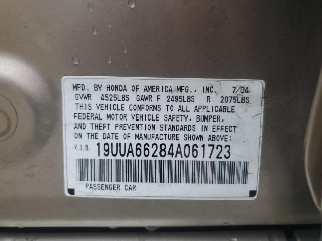 Photo 11 VIN: 19UUA66284A061723 - ACURA TL 