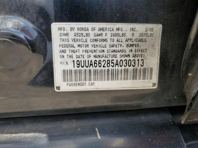 Photo 11 VIN: 19UUA66285A030313 - ACURA TL 