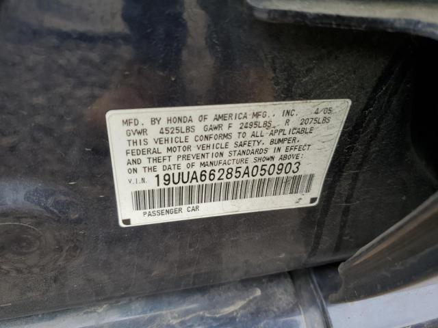 Photo 11 VIN: 19UUA66285A050903 - ACURA TL 