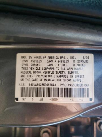 Photo 11 VIN: 19UUA66285A066843 - ACURA TL 