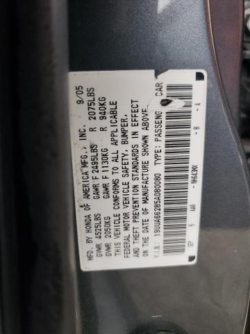 Photo 11 VIN: 19UUA66285A080080 - ACURA TL 