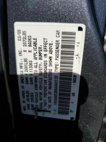 Photo 11 VIN: 19UUA66286A040132 - ACURA 3.2TL 