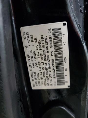 Photo 11 VIN: 19UUA66286A040969 - ACURA 3.2TL 