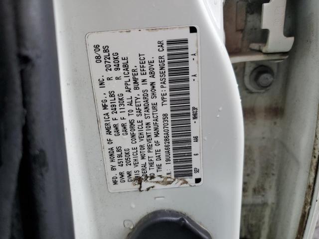 Photo 11 VIN: 19UUA66286A070358 - ACURA TL 