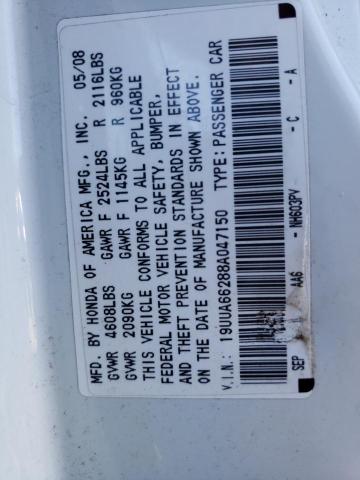 Photo 11 VIN: 19UUA66288A047150 - ACURA TL 