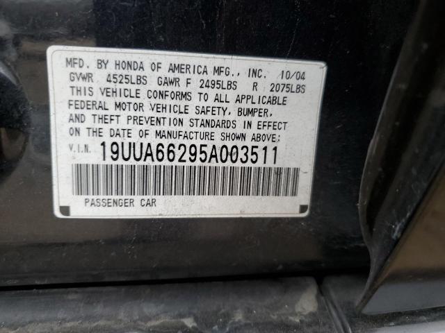 Photo 11 VIN: 19UUA66295A003511 - ACURA TL 