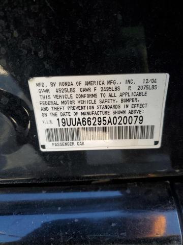 Photo 11 VIN: 19UUA66295A020079 - ACURA TL 