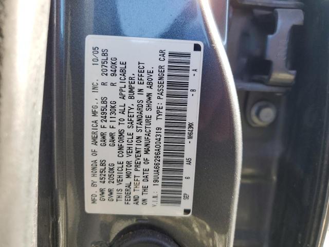 Photo 11 VIN: 19UUA66296A004319 - ACURA TL 