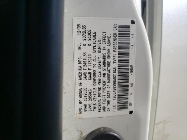 Photo 11 VIN: 19UUA66296A021945 - ACURA TL 