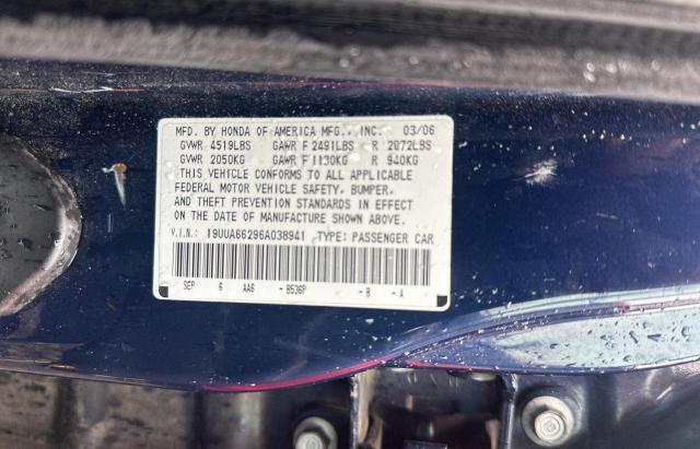 Photo 9 VIN: 19UUA66296A038941 - ACURA 3.2TL 