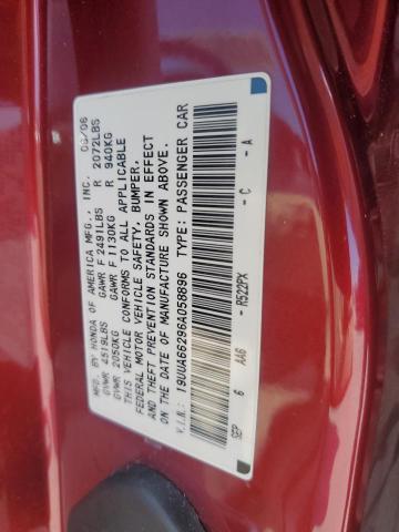 Photo 11 VIN: 19UUA66296A058896 - ACURA 3.2TL 