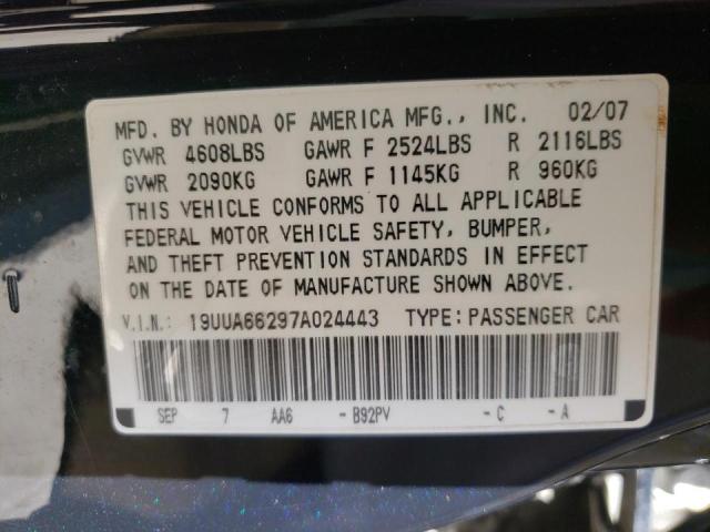 Photo 9 VIN: 19UUA66297A024443 - ACURA TL 