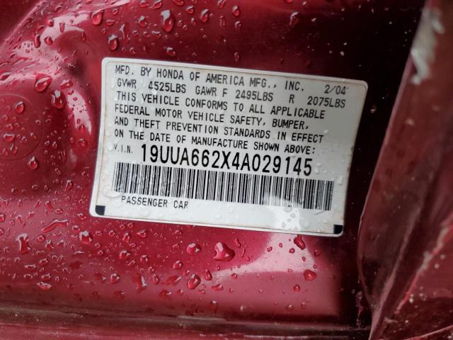 Photo 11 VIN: 19UUA662X4A029145 - ACURA TL 