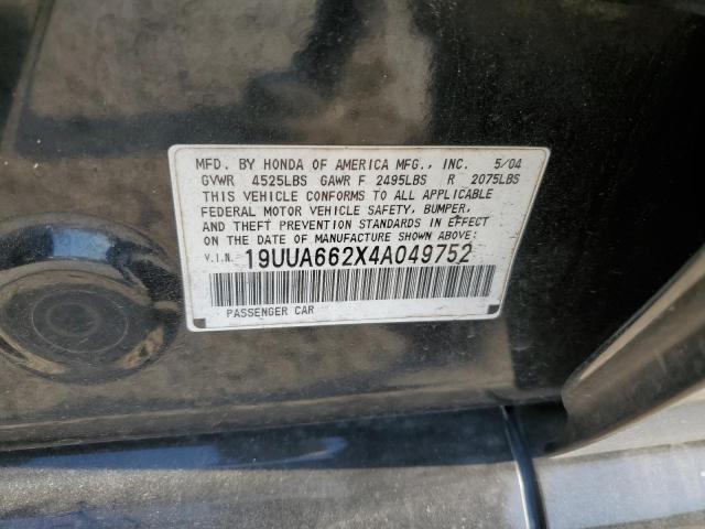 Photo 11 VIN: 19UUA662X4A049752 - ACURA TL 