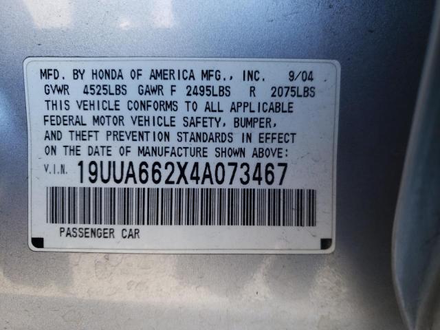 Photo 9 VIN: 19UUA662X4A073467 - ACURA TL 