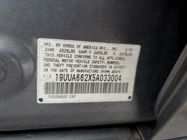 Photo 11 VIN: 19UUA662X5A033004 - ACURA TL 