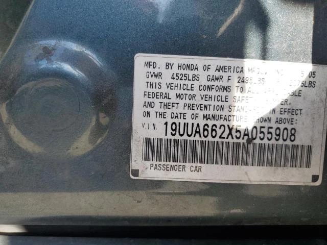 Photo 11 VIN: 19UUA662X5A055908 - ACURA TL 