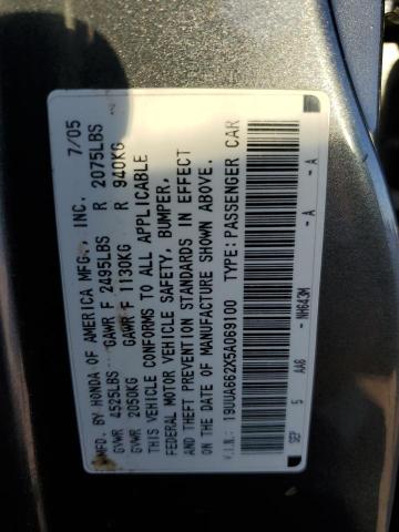 Photo 11 VIN: 19UUA662X5A069100 - ACURA TL 