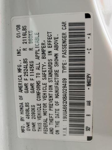 Photo 11 VIN: 19UUA662X8A029409 - ACURA TL 