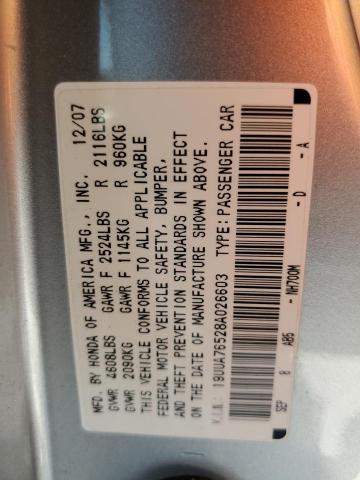 Photo 11 VIN: 19UUA76528A026603 - ACURA TL 