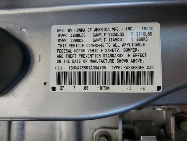 Photo 11 VIN: 19UUA76567A004795 - ACURA TL 