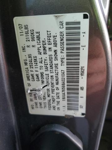 Photo 11 VIN: 19UUA76568A021047 - ACURA TL 