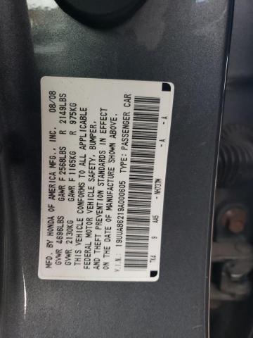 Photo 11 VIN: 19UUA86219A000605 - ACURA TL 