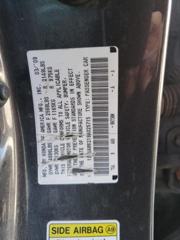 Photo 11 VIN: 19UUA86219A025715 - ACURA TL 