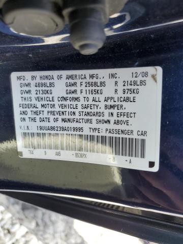 Photo 11 VIN: 19UUA86239A019995 - ACURA TL 