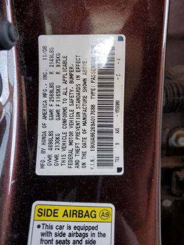 Photo 12 VIN: 19UUA86269A017688 - ACURA TL 