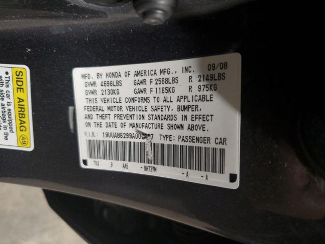 Photo 12 VIN: 19UUA86299A002487 - ACURA TL 