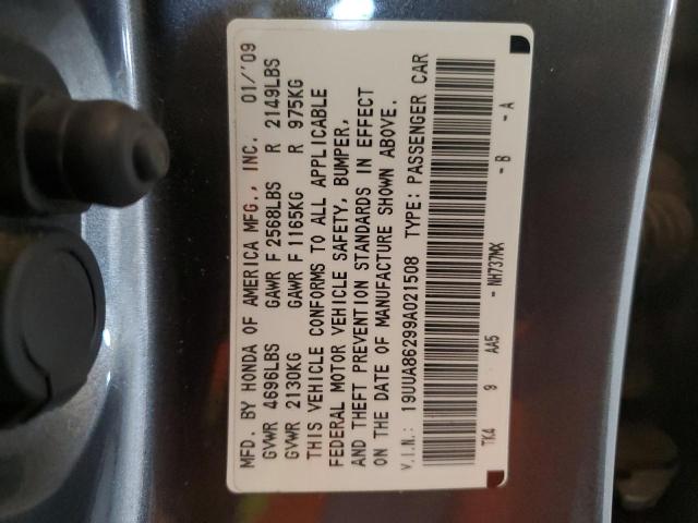 Photo 11 VIN: 19UUA86299A021508 - ACURA TL 