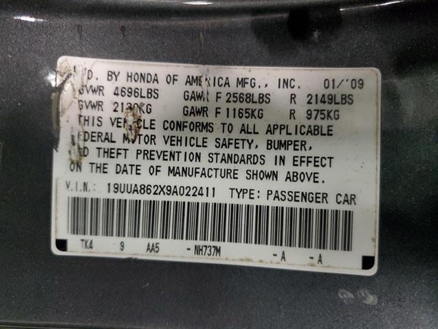 Photo 12 VIN: 19UUA862X9A022411 - ACURA TL 