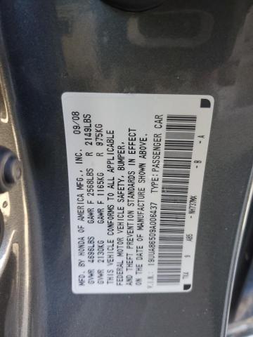 Photo 12 VIN: 19UUA86509A006437 - ACURA TL 