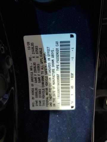 Photo 11 VIN: 19UUA86519A009587 - ACURA TL 