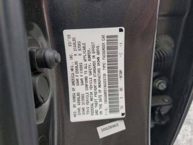 Photo 11 VIN: 19UUA86519A025739 - ACURA TL 