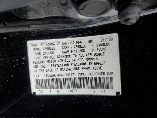 Photo 11 VIN: 19UUA86569A022187 - ACURA TL 