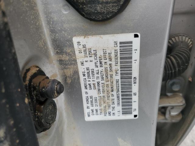 Photo 12 VIN: 19UUA86579A022392 - ACURA TL 