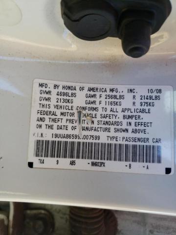 Photo 11 VIN: 19UUA86599A007599 - ACURA TL 