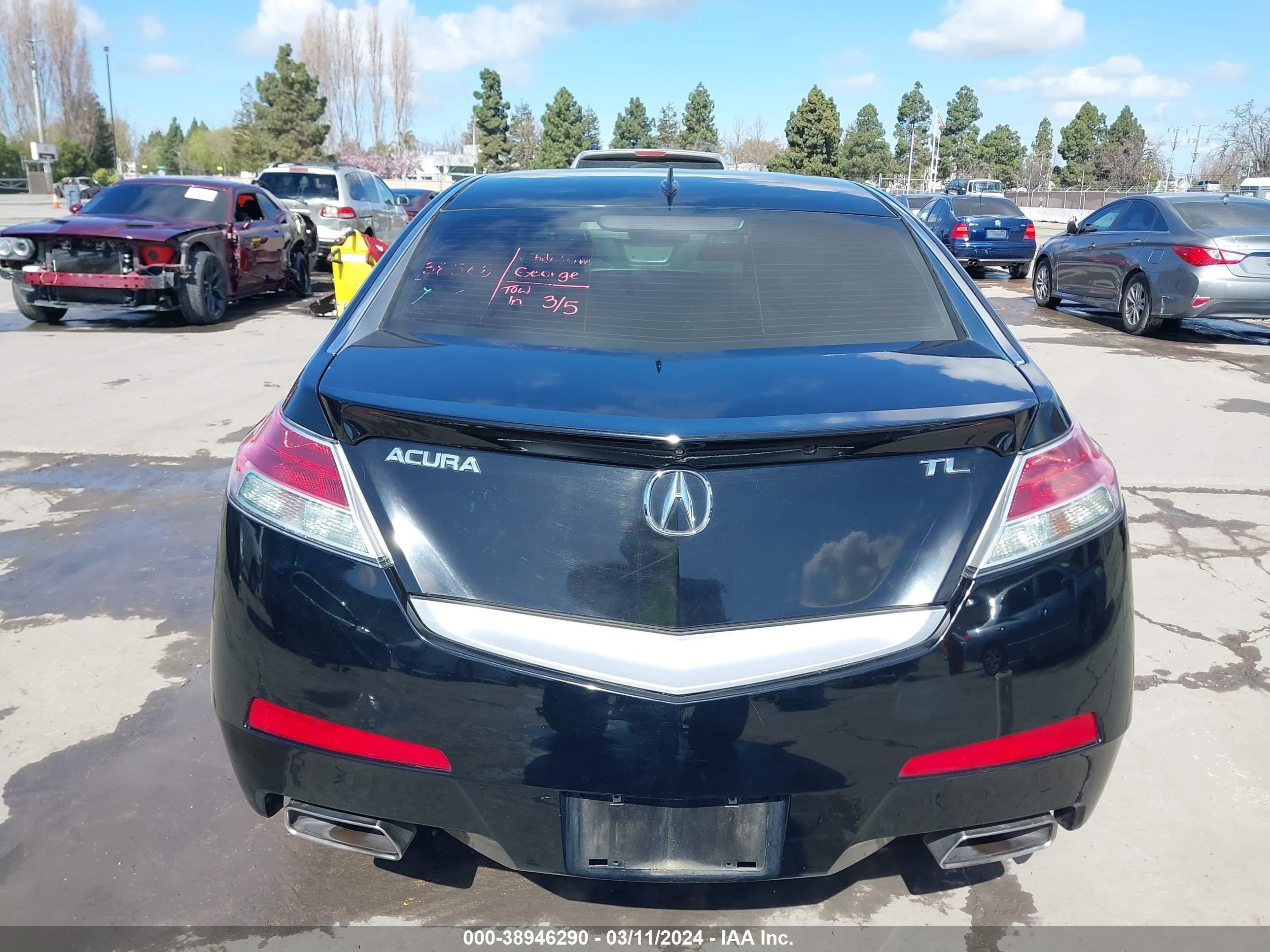 Photo 15 VIN: 19UUA86599A013323 - ACURA TL 