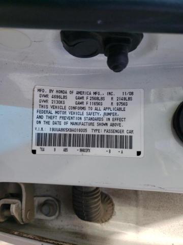 Photo 9 VIN: 19UUA865X9A016005 - ACURA TL 