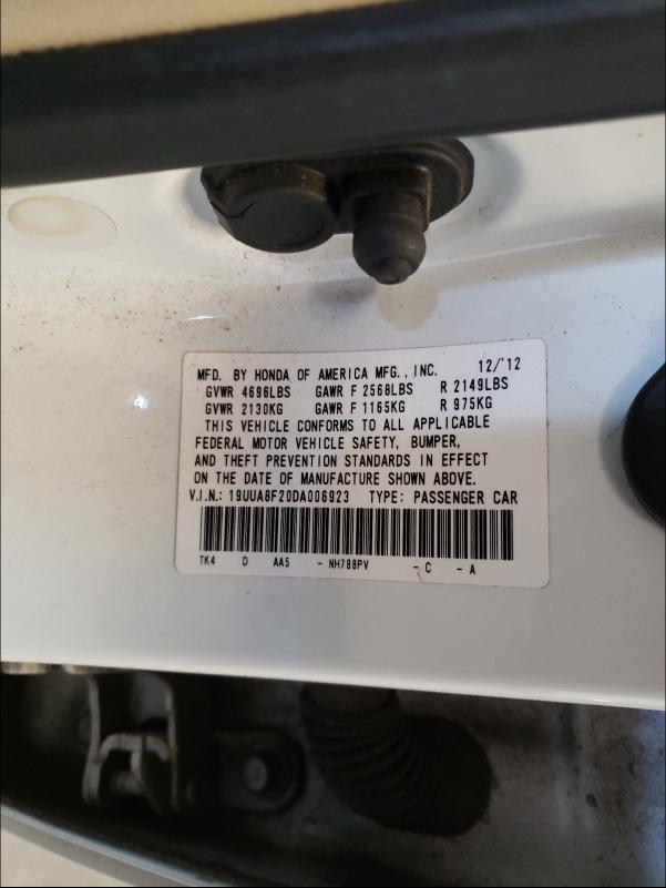 Photo 9 VIN: 19UUA8F20DA006923 - ACURA TL 