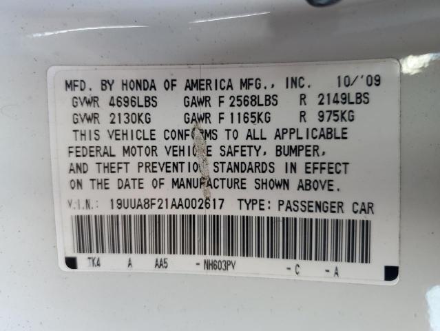 Photo 12 VIN: 19UUA8F21AA002617 - ACURA TL 