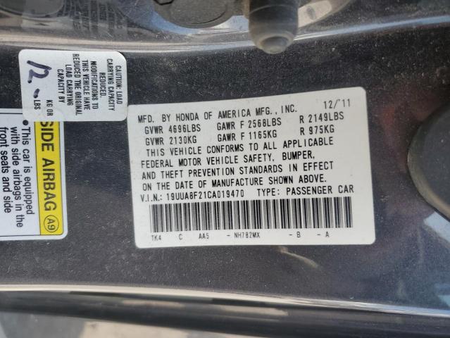 Photo 11 VIN: 19UUA8F21CA019470 - ACURA TL 