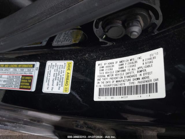 Photo 8 VIN: 19UUA8F21DA014979 - ACURA TL 