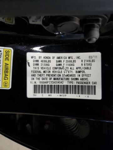 Photo 11 VIN: 19UUA8F22CA004542 - ACURA TL 